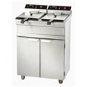 Elektrische friteuse Combi Steel 2x13 L