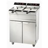 Elektrische friteuse Combi Steel 2x13 L