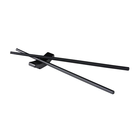 Chopsticks zwart 24 cm melamine 10 sets