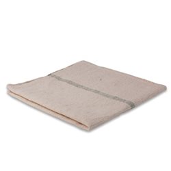 Dweil met groene streep, geruwd, 400 gr/m2 (10 stuks)