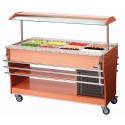 Bartscher Buffetwagen, koud, 4x 1/1GN, D150