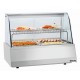 Bartscher Warmhoudvitrine 2/1GN, ronde ruit
