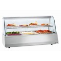 Bartscher Warmhoudvitrine 3/1GN, ronde ruit
