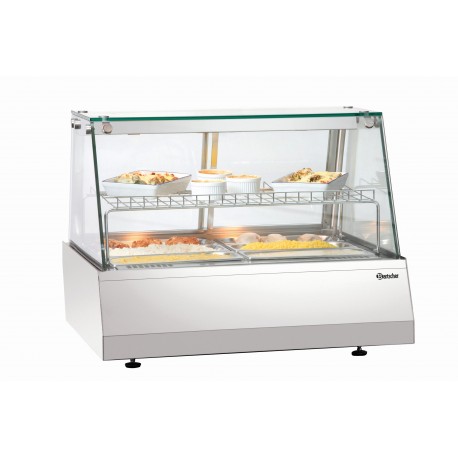 Bartscher Warmhoudvitrine "Deli PRO" 2/1GN