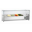 Bartscher Koelopzetvitrine GL4 5 x 1/4 GN