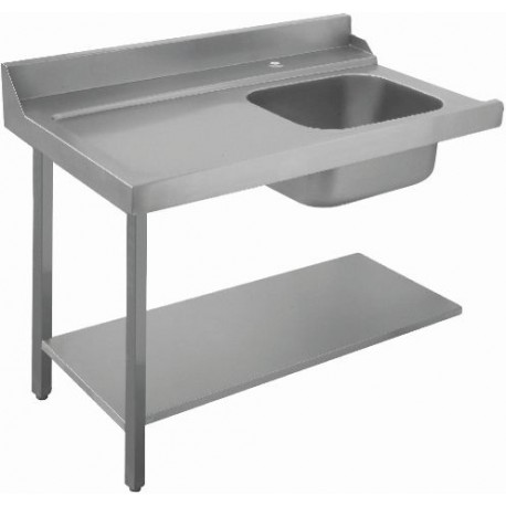 Bartscher Aanvoertafel links, Spat