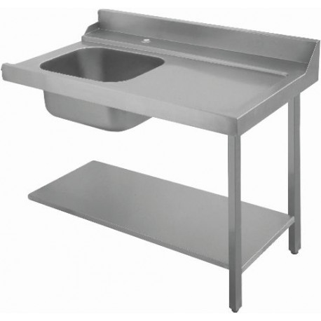 Bartscher Aanvoertafel rechts, Spat