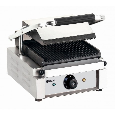 Bartscher Contactgrill, geribbeld