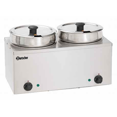 Bartscher Bain-Marie Hotpot, 2x pan, 6,5 L