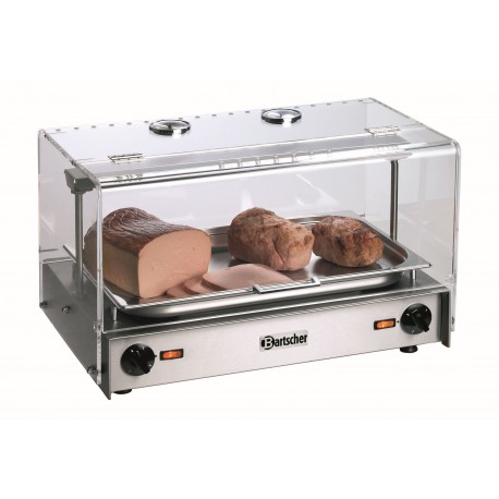 Bartscher Warmhoudvitrine opzetvitrine 1/1GN