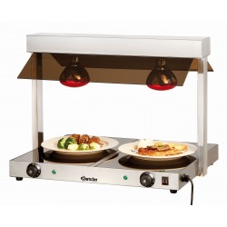 Bartscher Warmtebrug Infrarood , 2 lampen