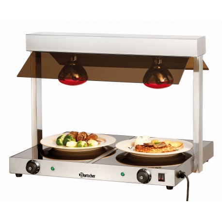 Bartscher Warmtebrug Infrarood , 2 lampen