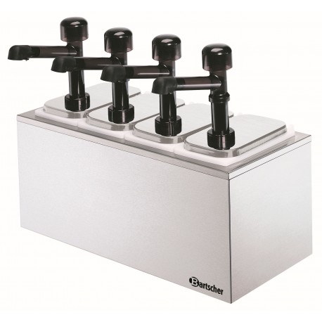 Bartscher Pompstation,4 pompen 4x3,3L