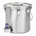 Bartscher Therm. transport cont. 20L, kraan