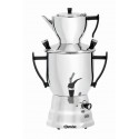 Bartscher Samowar, 3L, incl. theepot 1,2L
