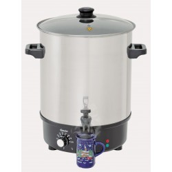 Bartscher Glhweinpan, heetwaterpan 30L, CNS