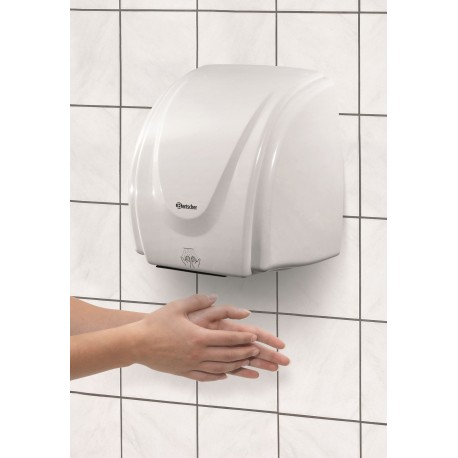 Bartscher Handdroger, 2,1 kW, kunststof