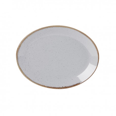 Ovaal bord Stone 30,5 cm (6 stuks)