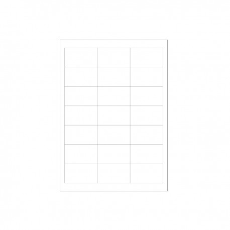 Volledig oplosbare stickers A4 vel 100/doos (1 stuks)