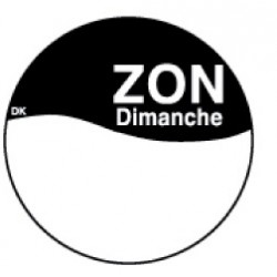 Perm. sticker m/schrijfvlak zondag 19 mm 1000/rol (1 stuks)