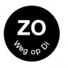 Perm. sticker 'zo weg op di' 19 mm 1000/rol (per 1 stuks)