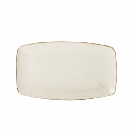 Rechthoekig bord Oatmeal 31 x 18 cm (6 stuks)