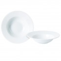 Standard pasta & soepbord met brede rand 25 cm (per 1 stuks)