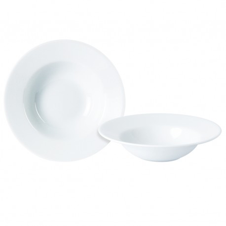 Pasta & soepbord met brede rand 30 cm (6 stuks)