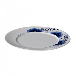 Royal Delft bord met rand 23,5 cm (6 stuks)