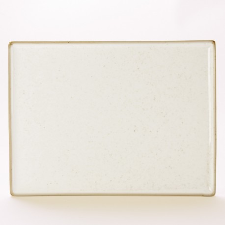 Rechthoekig bord Oatmeal 35 x 26 cm (6 stuks)