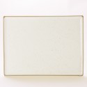 Rechthoekig bord Oatmeal 35 x 26 cm (per 6 stuks)