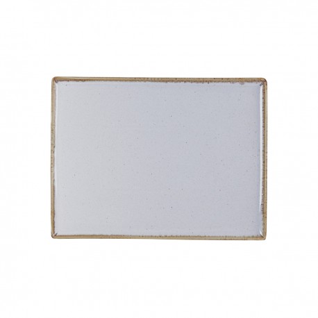 Rechthoekig bord Stone 35 x 26 cm (6 stuks)