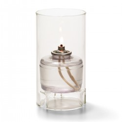 Cilindermodel hoog glas transp. 7,6 x 14 cm (12 stuks)