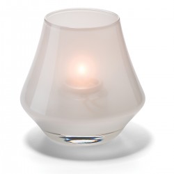 Conische lamp glas wit mat 5 x 9 cm (12 stuks)