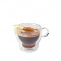 Koffie-theeglas dubbelwandig 120 ml (per 24 stuk)