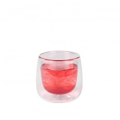 Koffie-/theeglas zonder handvat dubbelw. 100 ml (24 stuks)