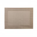 Placemat rechthoekig Zilver/Koper 45 x 33 cm (per 24 stuks)