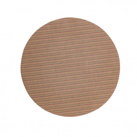 Placemat rond Zilver/Koper 38 cm (24 stuks)