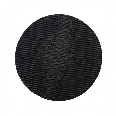 Placemat rond Zwart 38 cm (24 stuks)