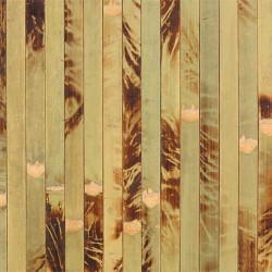 Placemat rechthoekig Bamboo Bruin 45 x 33 cm (12 stuks)