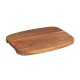 Acacia serveerplank rechthoekig 22,5 x 16 cm (per 6 stuks)