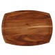 Houten bord 25,5 x 36 x 2 cm (1 stuks)