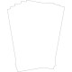 Vetvrij papier onbedrukt 25,5 x 20,3 cm (500 vel)