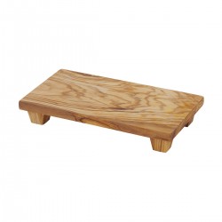 Houten plank op voetstuk 32 x 17,5 cm (1 stuks)