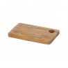 Houten plank met gat 24,5 x 15,2 cm (1 stuks)
