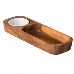 Tortillaschaal 10,2 x 30 cm (6 stuks)