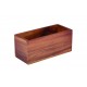 Acacia tafelcaddy rechthoek 23 x 10 x 10 cm (per 1 stuks)