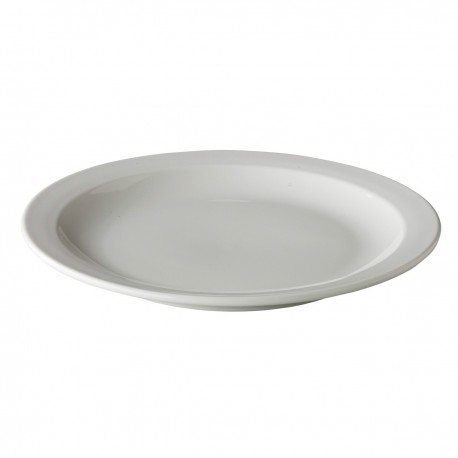 Bord met smalle rand 25,5 cm (6 stuks)