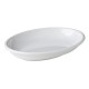 Ovale schaal wit 50 x 36,3 x 7 cm (per 3 stuks)