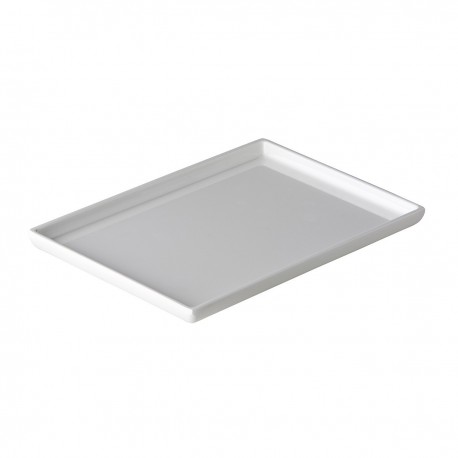 Rechthoekig bord 24,7 x 16,9 cm (6 stuks)